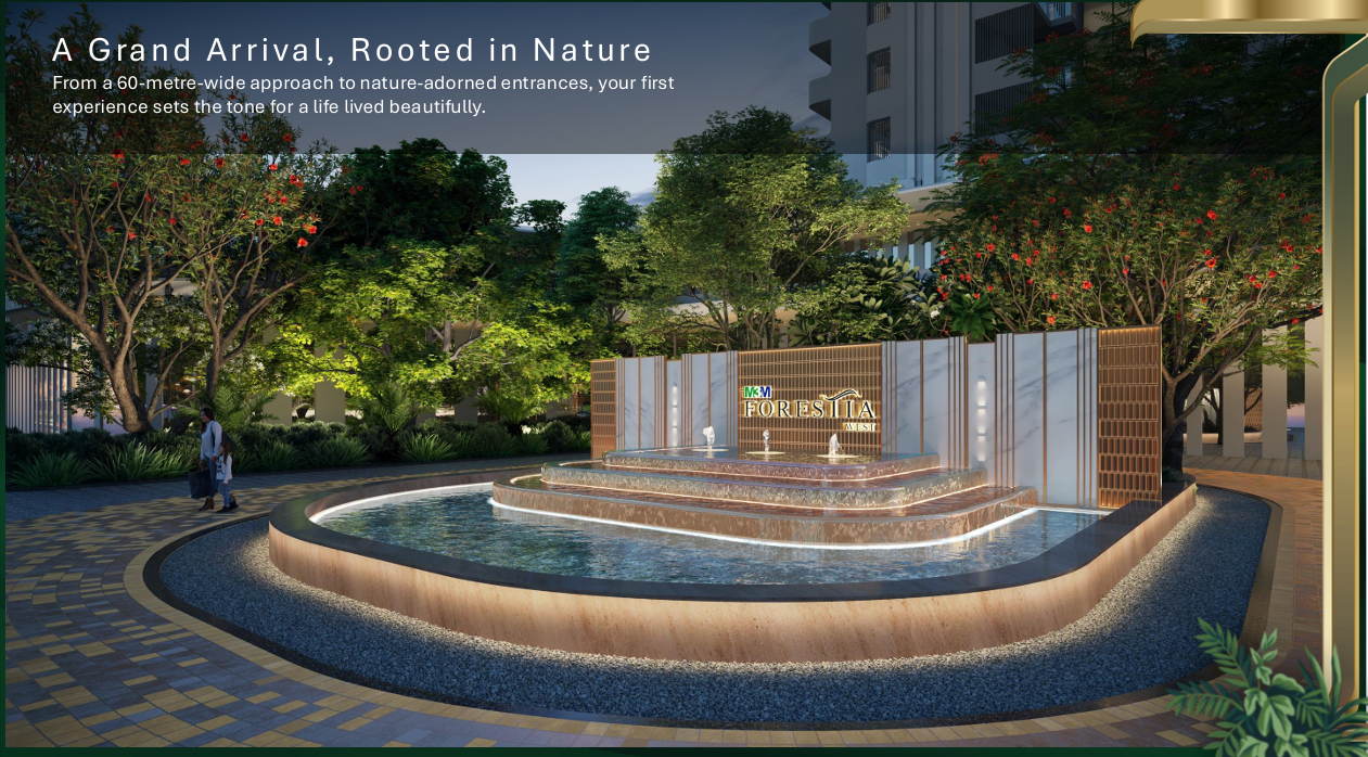 M3M Forestia West 3BHK luxury apartment Sector 86 Gurgaon International City