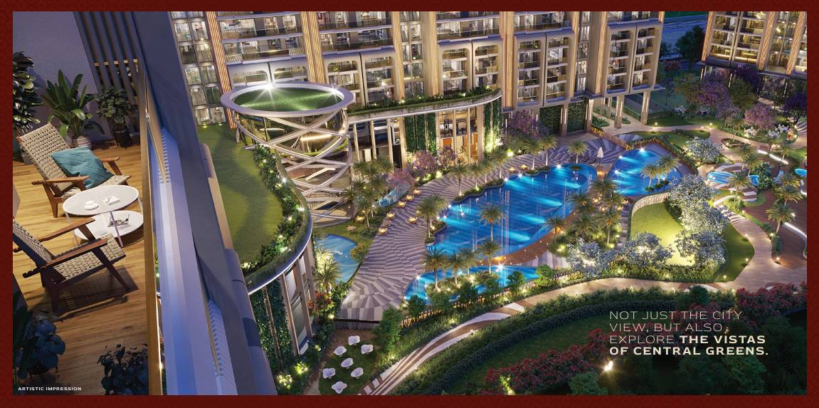 Club Anandam wellness clubhouse at Signature Global Sarvam Sector 37D