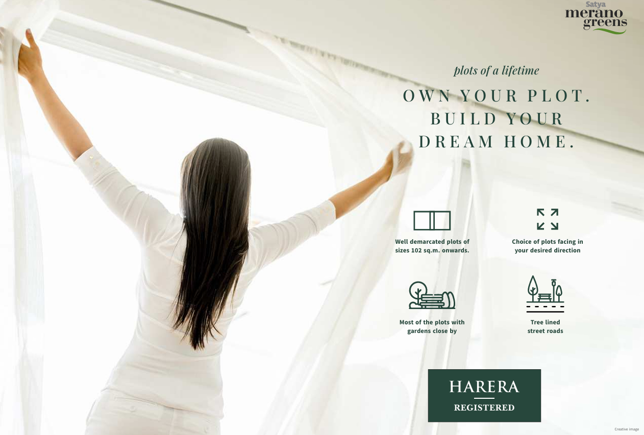 Satya Merano Greens water bodies and landscaped open spaces Sector 99A Gurugram